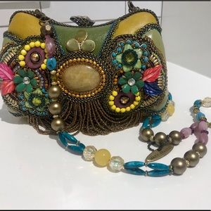 Vintage Embellished Mary Frances Handbag